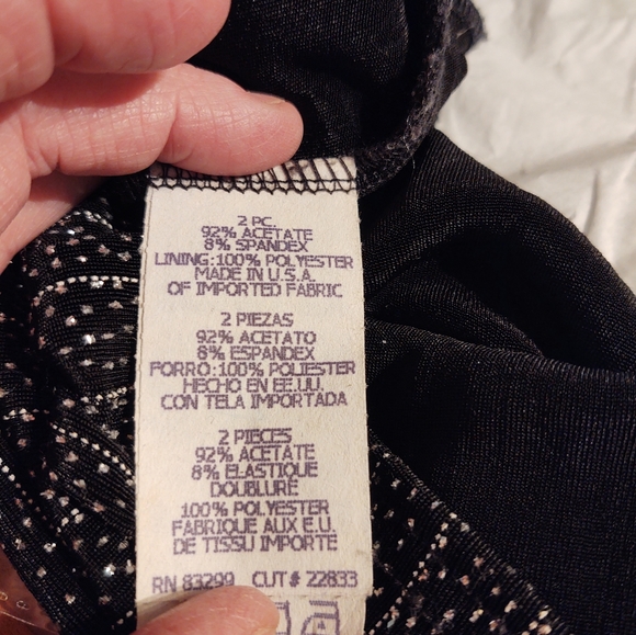 ONYX Nite By Wendye Chaitin Made in the USA - Cardigan - Size 1X - Vintage - Picture 11 of 12